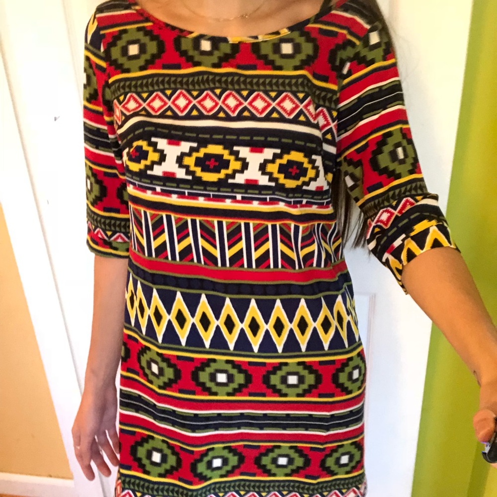 Tribal Pattern Dress